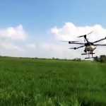 Fertilizer sprayed on farmlands in Walangaiman area for free by drones-p3 (2)