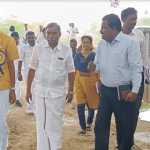 Plastic road construction project nearing completion in Tiruvarur district -p