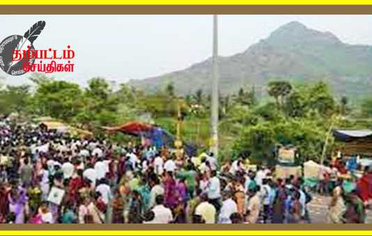 திருவண்ணாமலை கிரிவலத்திற்கு வரும் பக்தர்களுக்கு அடிப்படை வசதிகள் செய்து தரும் பணி மும்முரம் ..