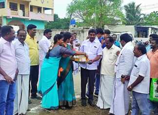 ரூ.34 லட்சம் மதிப்பீட்டில் காஞ்சிபுரம் மாவட்ட ஊராட்சி குழு நிதியின் கீழ் நடைப்பெற உள்ள பல்வேறு மக்கள் வளச்சித்திட்டப் பணிகள் : நாடாளு மன்ற உறுப்பினர் க. செல்வம் தலைமையில் பூமி பூஜை ..