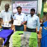 A field day ceremony to introduce a new variety of paddy was held in Olayagunnam village of Madhukur circle-p2 (2)