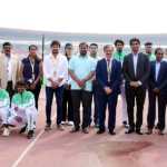 Honble Minister for Youth Welfare and Sports Development has visited Odisha to see the infrastructure facilities and 15th Hockey Mens World Cup 2023 -p1