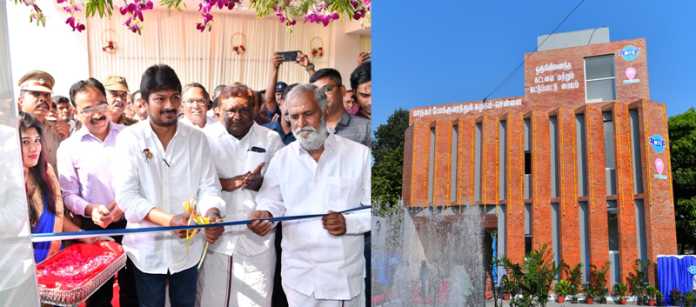 Honble Minister for Youth Welfare and Sports Development inaugurated the Integrated Command and Control Centre of Metropolitan Transport Corporation-p1