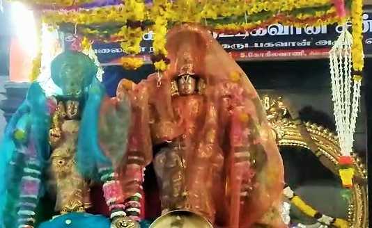 நாச்சியார்கோவில் வஞ்சுளவள்ளி தாயார் சமேத சீனிவாசப் பெருமாள் திருக்கோயிலில் வைகுண்ட ஏகாதேசியை முன்னிட்டு நடைப்பெற்ற சொர்க்கவாசல் திறப்பு விழா ..