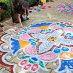 Kumbakonam Karthi Vidyalaya School held a competition on the topic Margazhi Flowers-p1 (2)