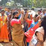 Students of Tiruvarur Private College celebrated Samattva Pongalit with dance and song-p5 (2)