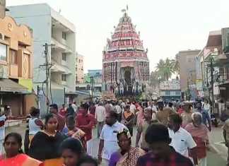 கும்பகோணம் அருள்மிகு ஸ்ரீசாரங்கபாணி சுவாமி திருக்கோயிலில் நடைப்பெற்ற தைப் பொங்கல் தேரோட்டத் திருவிழா …