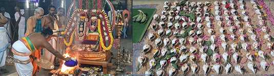 திருநாகேஸ்வரம் அருள்மிகு நாகநாதசுவாமி திருக்கோயிலில் மாசிமாத மகா சிவராத்திரியை முன்னிட்டு சிறப்பு யாகத்துடன் நடைப்பெற்ற 1008 சங்காபிஷேகம் …