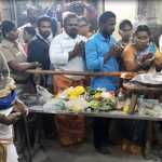 Maha Shivratri Festival at Thirupampuram Sriseshapuriswarar Temple known as Thenkalahasti Devotees turn out in large numbers-p5