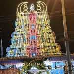 On the occasion of Maha Shivratri, special abhishekam prayers were held at Nageswaram Arulmiku Kamatsiyamman Sametha Ekambereswaraswamy Temple at dawn-p1