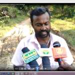 Perundharakudi panchayat area people’s demand to the government to construct a road to Chudugat -p4