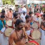 The grand Kumbabhishek ceremony of the three temples in Kumbakonam Krishnapuram village was very well done-p4