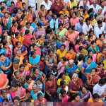 The grand Kumbabhishek ceremony of the three temples in Kumbakonam Krishnapuram village was very well done-p5