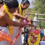 The grand Kumbabhishek ceremony of the three temples in Kumbakonam Krishnapuram village was very well done-p8