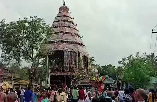 வெகு சிறப்பாக தொடங்கிய திருவிடைமருதூர் அருள்மிகு மகாலிங்க சுவாமி திருக்கோயில் பஞ்சரத திருத்தேரோட்டம்…