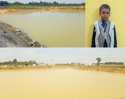 5th standard school student drowned in pond - Kattur Police station intensive investigation