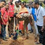 An awareness rally about headgear was held in Nachiarkovil area by Police and Red Cross Society-p1