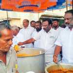 DMK members of Attipattu panchayat celebrated the 70th birthday of Chief Minister M. K. Stalin by providing welfare assistance to the poor-p3 (2)