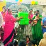 Inauguration ceremony of Tamilnadu government’s new three types of Chathamavu for children, pregnant women and lactating mothers was held at Arianvayal Anganwadi-p3 (2)