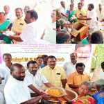 Meenjur East Union DMK celebrated the 70th birthday of Chief Minister M