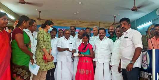 தமிழ்நாடு முதலமைச்சர் மு.க. ஸ்டாலின் 70 வது பிறந்தநாளை முன்னிட்டு திருவாரூரில் நடைப்பெற்ற சிறப்புக் குழந்தைகளுக்கான மருத்துவமுகாம் : திமுக மாவட்டச் செயலாளர் துவக்கி வைத்தார் ..