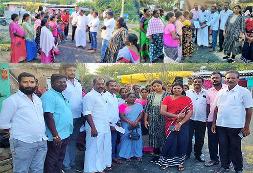 The people of the village are looking for the BJP party to solve their grievances