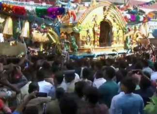 அய்யம்பேட்டை அருகேவுள்ள சக்கரப்பள்ளி அருள்மிகு திருசக்கரவாகேஸ்வரர் திருக்கோயிலில் வெகுச்சிறப்பாக நடைப்பெற்ற ஏழூர் பல்லக்கு புறப்பாடு : திரளான பக்தர்கள் பங்கேற்பு
