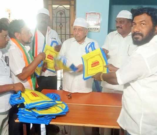 பாபநாசம் சட்டமன்ற தொகுதி காங்கிரஸ் கமிட்டி சார்பில் நடைப்பெற்ற செயல்வீரர்கள் கூட்டம் : சிறப்பு அழைப்பாளராக முன்னாள் மத்திய அமைச்சர் மணிசங்கரய்யர் பங்கேற்பு