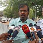 Chengalpattu district collector to build road to film city Rs. 35 lakh check was presented by Pepsi Chairman RK Selvamani-p1