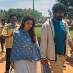 Film celebrity Nayanthara Vicky and her husband and wife performed ritual worship at Arulmiku Sri Kanchi Kamatsiyamman temple -p1