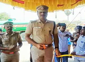 மதுரவாயல் காவல் நிலையத்தில் நடைப்பெற்ற நீர், மோர் பந்தல் திறப்பு விழா : துணை ஆணையர் குமார் திறந்து வைத்தார்