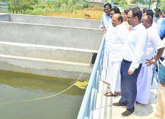 திருமழிசை சிட்கோ தொழிற்பேட்டையில் ரூ.6.81 கோடி மதிப்பீட்டில் நடைப்பெற்று வரும் திட்டப்பணிகள் : அமைச்சர் தா.மோ.அன்பரசன் திடீர் களஆய்வு …