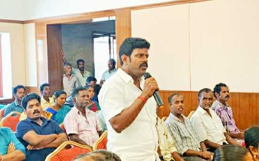 தொழிற்சாலை விரிவாக்கம் குறித்து கும்மிடிப்பூண்டி அருகே நடைப்பெற்ற பொதுமக்கள் கருத்து கேட்பு கூட்டம் …