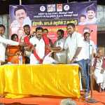 A street meeting to explain the two-year achievements of the Dravida Model Government was held in Kapisthal on behalf of the DMK youth team of Papanasam North Union-p2 (2)