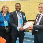 AIADMK ex-Tamil Nadu legislator’s son Vetri who won the local body elections held in England -p4