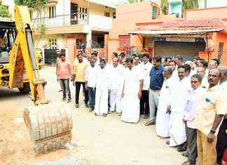 ஆவடி மாநகராட்சி பகுதிகளில் சுமார் ரூ.1 கோடி மதிப்பிலான நலத்திட்டப் பணிகளை தொடங்கி வைத்த அமைச்சர் சா.மு.நாசர்