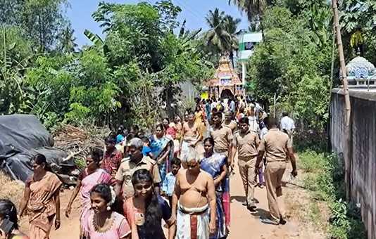 85 ஆண்டுகளுக்கு பின் நடைப்பெற்ற திருவெள்ளியங்குடி அருள்மிகு ஸ்ரீ கோலவில்லி இராமர் திருக்கோயில் வைகாசி பிரம்மோற்சவ கட்டுத் திருத்தேரோட்டம் …