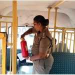 Chengalpattu Regional Transport High Officer who inspected 271 school buses in the presence of Kotatchiar -p1