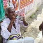 Cotton farmers protesting in front of Thiruvarur District Collectorate – Farmers suddenly fainted during the protest-p3