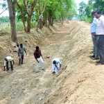Dredging of Devarayanpet drainage in Babanasam area – District Collector and District Executive Engineer of Water Resources Department personally inspected-p3 (2)