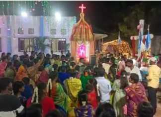 வெகுச் சிறப்பாக நடைப்பெற்ற செங்கல்பட்டு புனித அமல அன்னை ஆலய 12 ஆம் ஆண்டு தேர் திருவிழா …