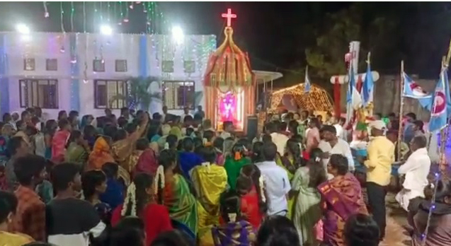The 12th Annual Chariot Festival of St. Amala Annai Temple in Chengalpattu was held very well-p3