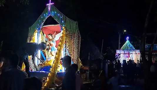 வெகுச் சிறப்பாக நடைப்பெற்ற மாத்தூர் புனித ஜெயராக்கினி அன்னைத் திருத்தல 155 ஆம் ஆண்டு தேர் பவனி விழா …