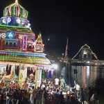 The three-day Tiruvarur Srithiyagaraja Swamy Temple Thepp Festival – got off to a grand start with thousands of devotees participating-p3