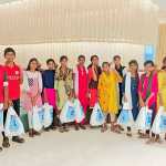 Under the Wings Two Hundred scheme, new clothes worth Rs.1 lakh were given to the tribal students who participated in the summer training camp at Undu uralVida (2)