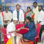 A free ophthalmology camp was held in Arianvayal on the occasion of the centenary of the kalaignar-p2