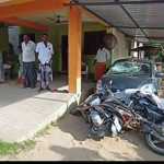Drunken mobs broke houses, two-wheelers and car windows causing chaos in Serukudi Lower Street area-p12