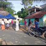 Drunken mobs broke houses, two-wheelers and car windows causing chaos in Serukudi Lower Street area-p2