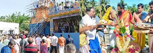 கொள்ளட்டி கிராமத்தில் நடைப்பெற்ற அருள்மிகு ஸ்ரீ பிரசன்ன வெங்கடேச பெருமாள் சுவாமி திருக்கோயில் மகா கும்பாபிஷேகம் …