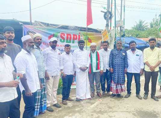 மீஞ்சூரில் நடைப்பெற்ற எஸ்.டி.பி.ஐ. கட்சியின் 15 வது ஆண்டு துவக்க நாள் விழா …